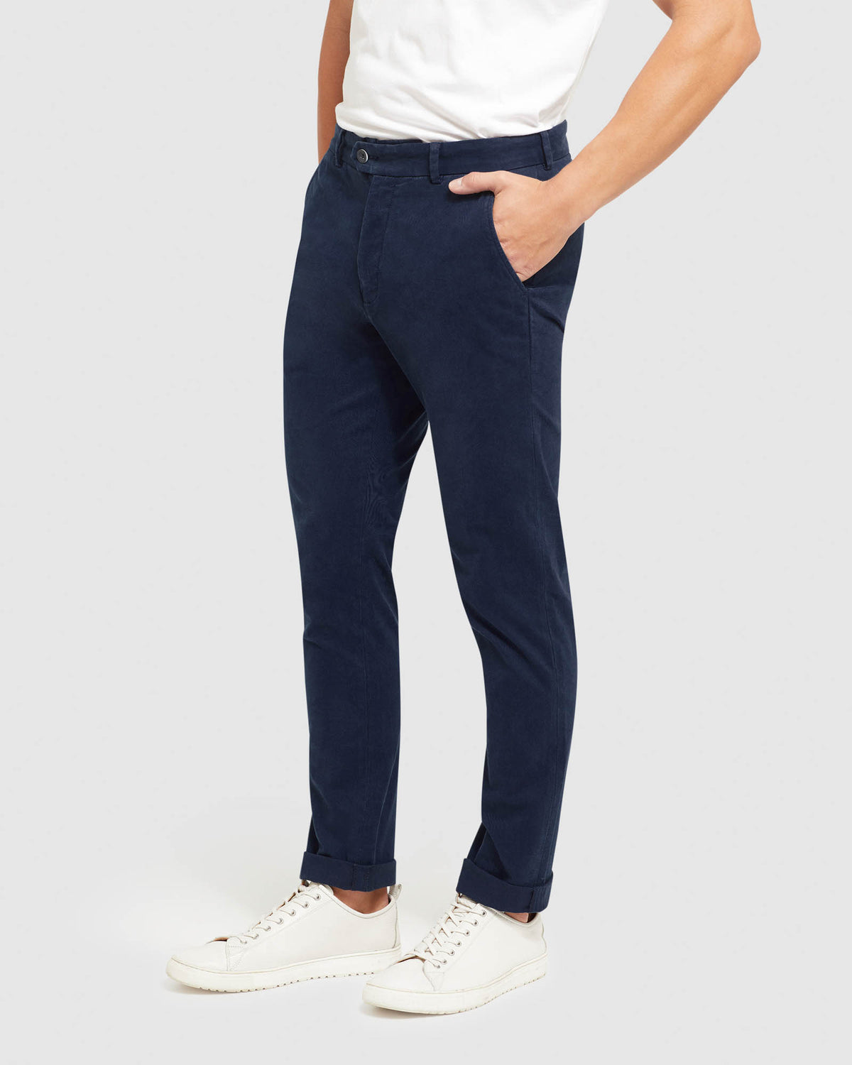 LUKA STRETCH ORGANIC COTTON PANTS MENS TROUSERS