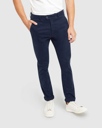 LUKA STRETCH ORGANIC COTTON PANTS MENS TROUSERS