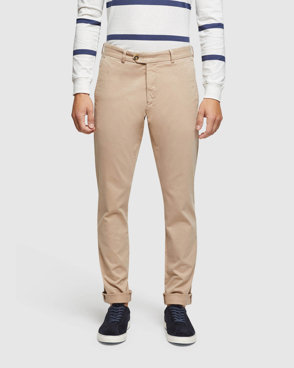 LUKA STRETCH ORGANIC CTTN PANTS MENS TROUSERS