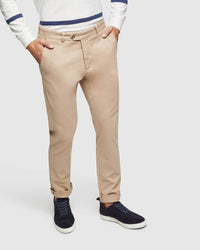 LUKA STRETCH ORGANIC CTTN PANTS MENS TROUSERS