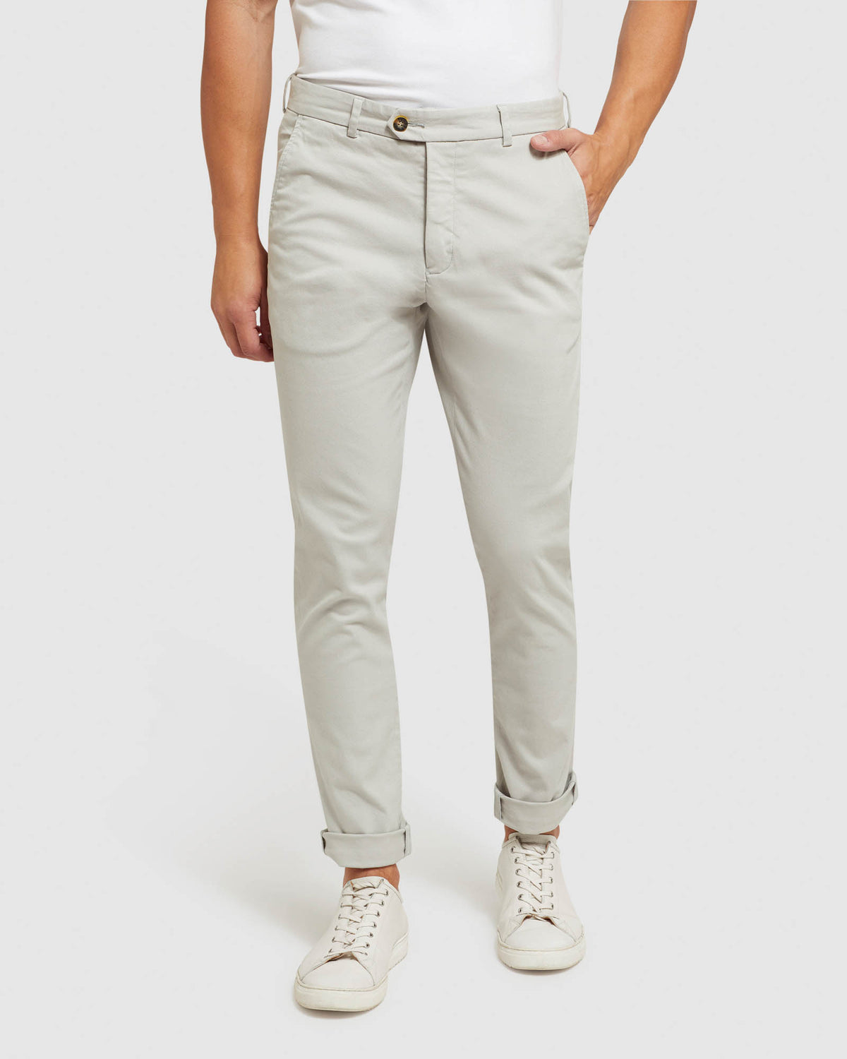 LUKA STRETCH ORGANIC COTTON PANTS MENS TROUSERS