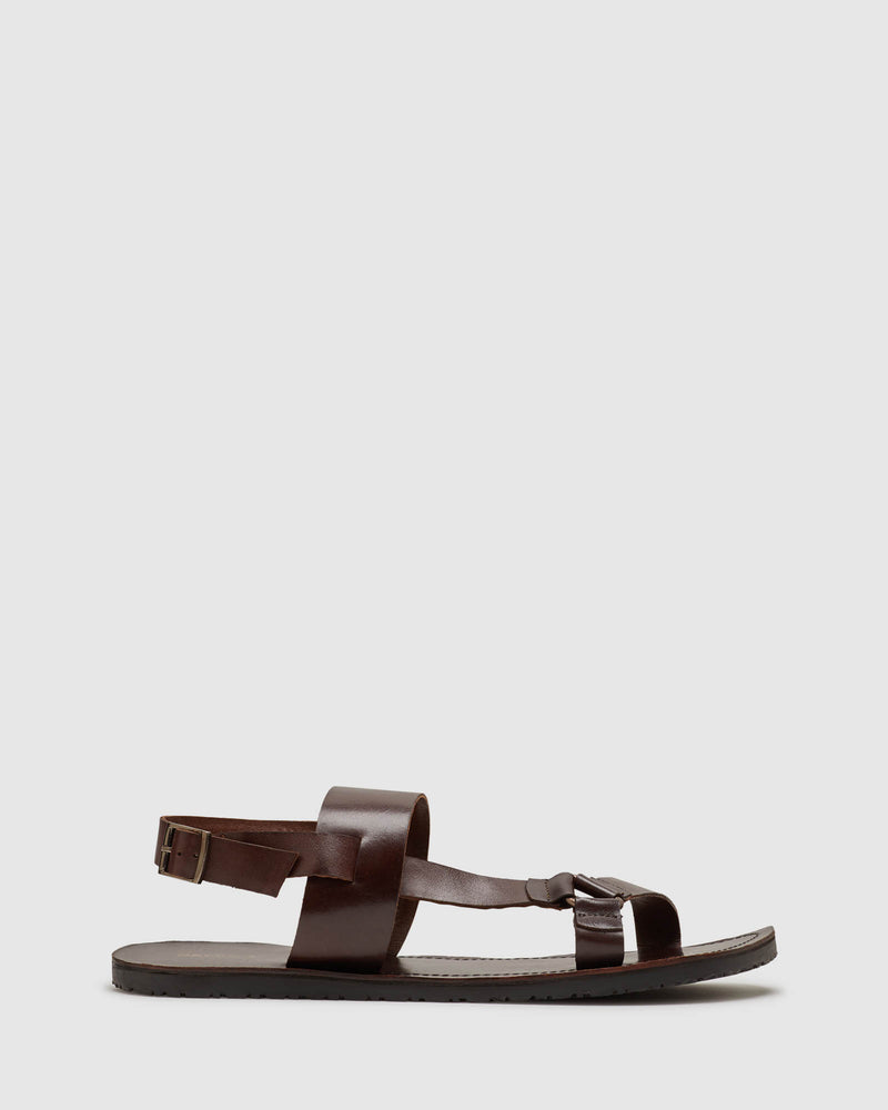 NAKOA LEATHER SANDALS MENS SHOES