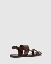 NAKOA LEATHER SANDALS MENS SHOES