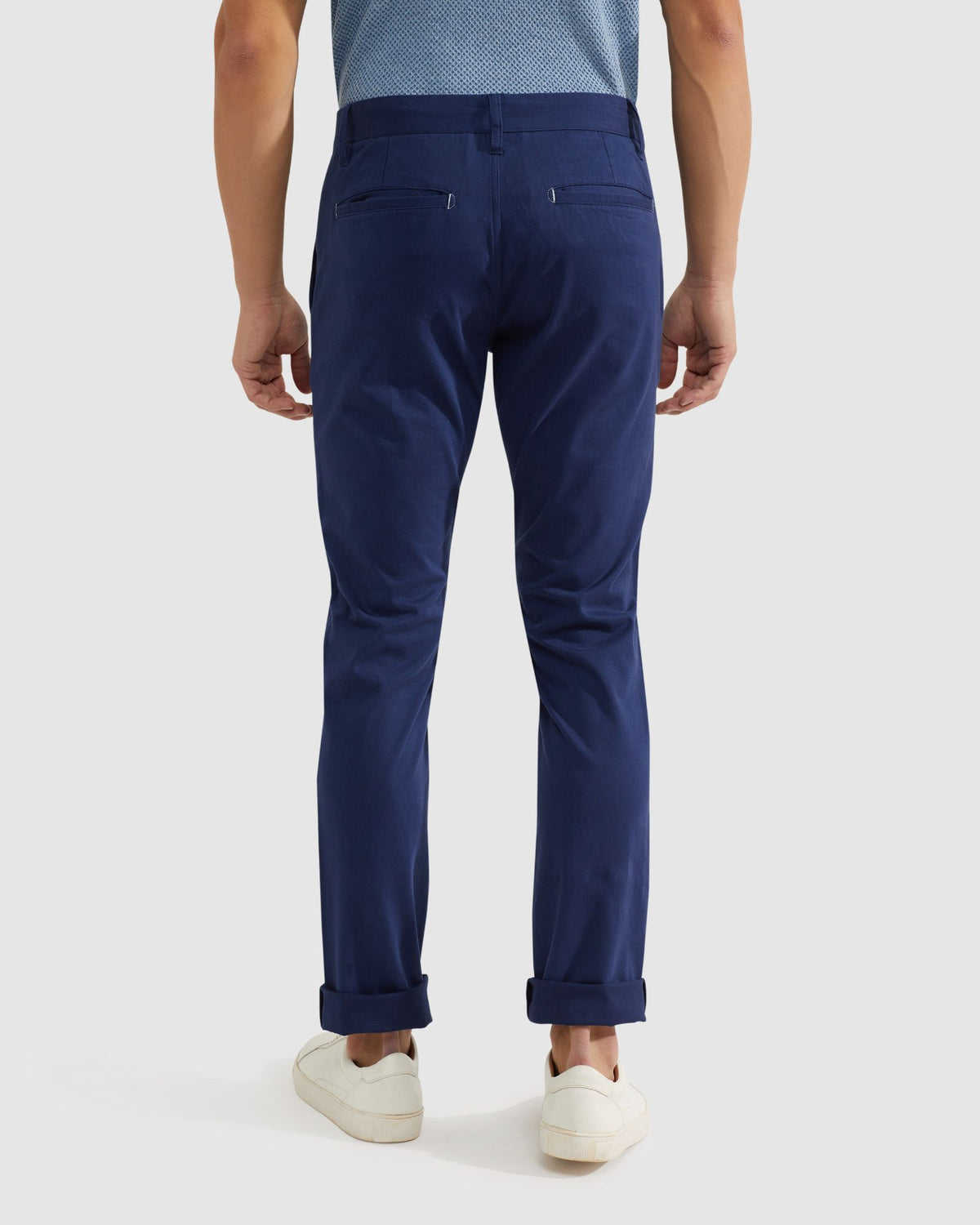 STRETCH SKINNY FIT ORGANIC COTTON CHINOS - AVAILABLE ~ 1-2 weeks MENS TROUSERS