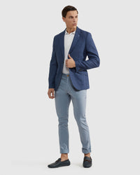 STRETCH SKINNY FIT ORGANIC COTTON CHINOS MENS TROUSERS