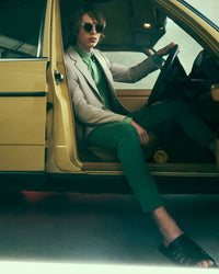 STRETCH SKINNY FIT ORGANIC COTTON CHINOS MENS TROUSERS