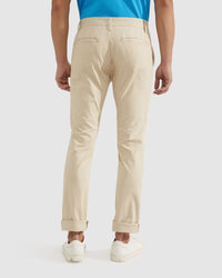 STRETCH SKINNY FIT ORGANIC COTTON CHINOS - AVAILABLE ~ 1-2 weeks MENS TROUSERS