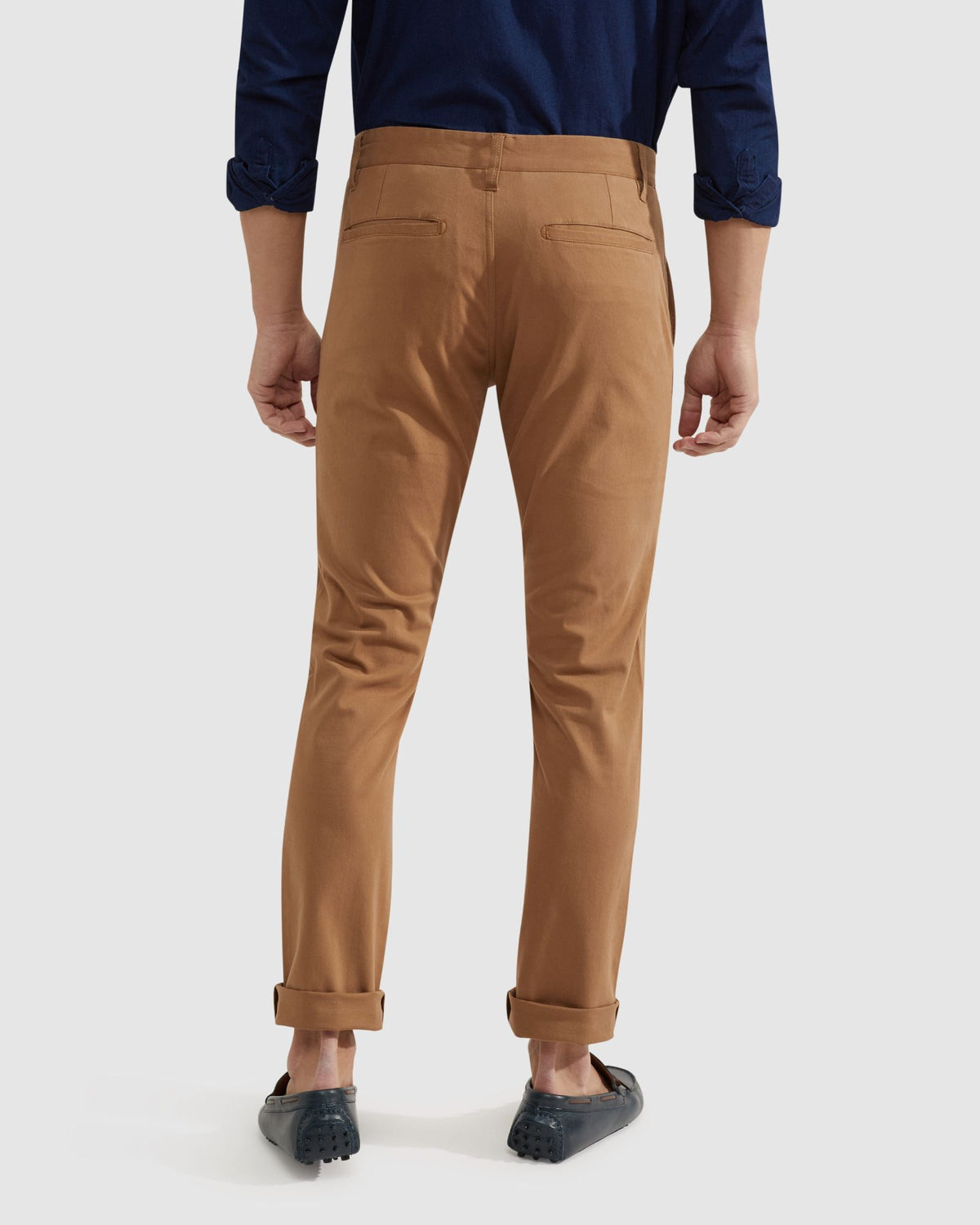 STRETCH SKINNY FIT ORGANIC COTTON CHINOS - AVAILABLE ~ 1-2 weeks MENS TROUSERS