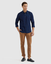 STRETCH SKINNY FIT ORGANIC COTTON CHINOS - AVAILABLE ~ 1-2 weeks MENS TROUSERS