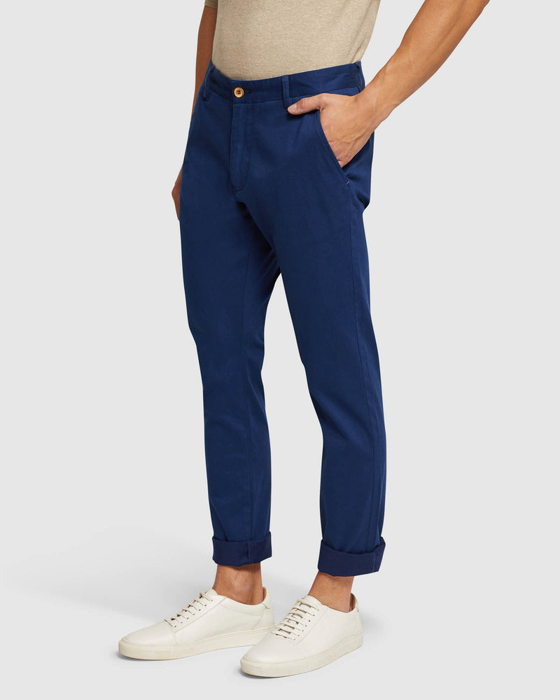 STRETCH SKINNY FIT CHINOS MENS TROUSERS