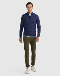 STRETCH SKINNY FIT CHINOS MENS TROUSERS