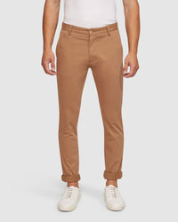 STRETCH SKINNY FIT CHINOS MENS TROUSERS
