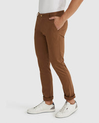 STRETCH SKINNY FIT CHINOS MENS TROUSERS