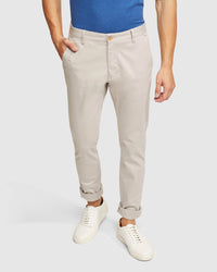 STRETCH SKINNY FIT CHINOS MENS TROUSERS