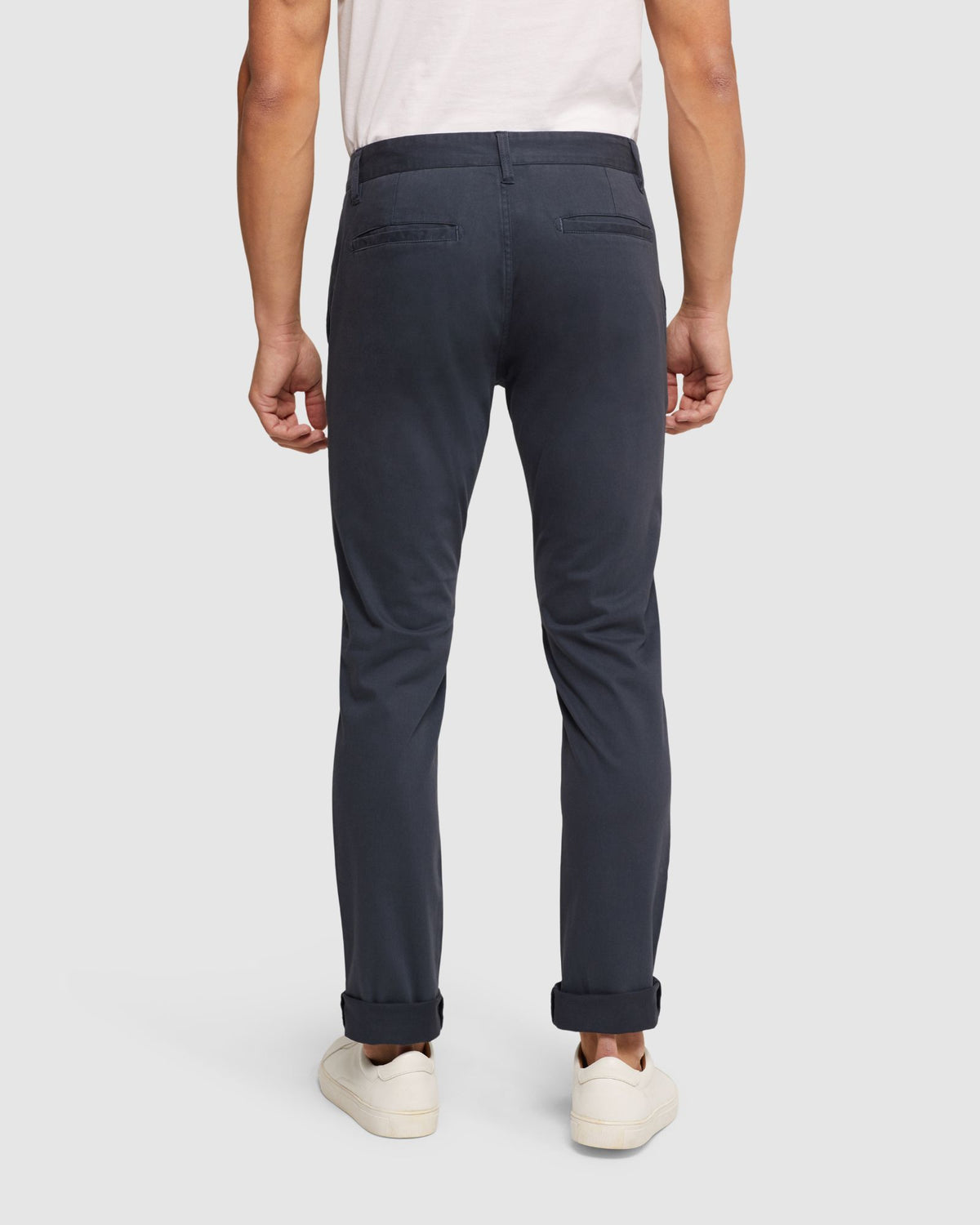 STRETCH SKINNY FIT CHINOS MENS TROUSERS