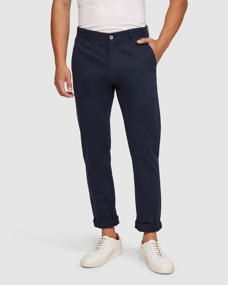 DANNY CASUAL ORGANIC COTTON CHINOS MENS TROUSERS