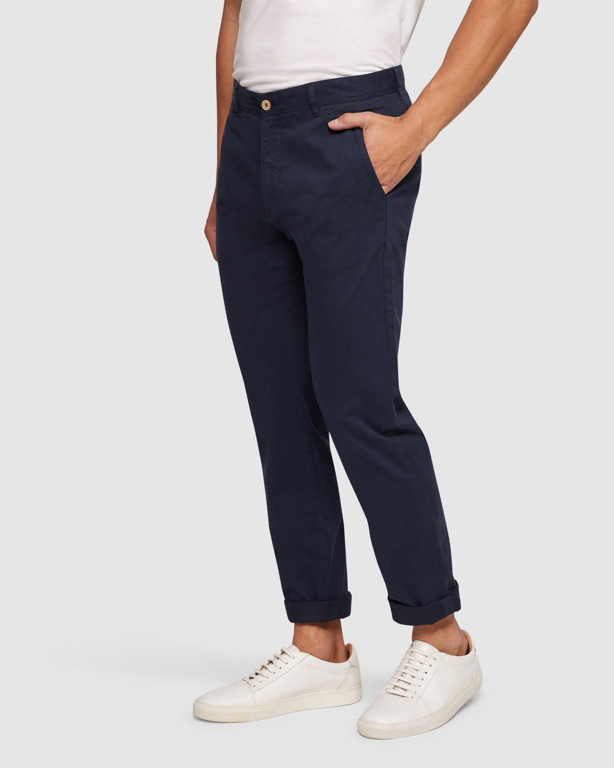 DANNY CASUAL ORGANIC COTTON CHINOS MENS TROUSERS