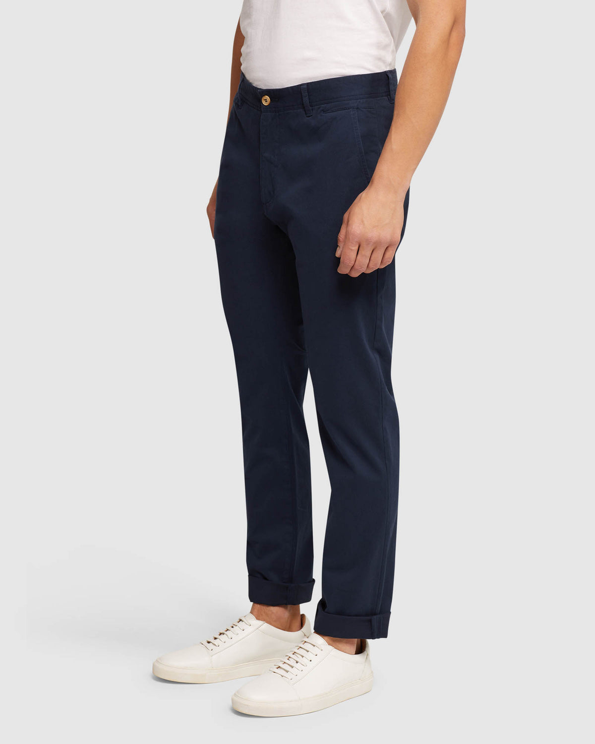 DANNY CASUAL ORGANIC COTTON CHINOS MENS TROUSERS