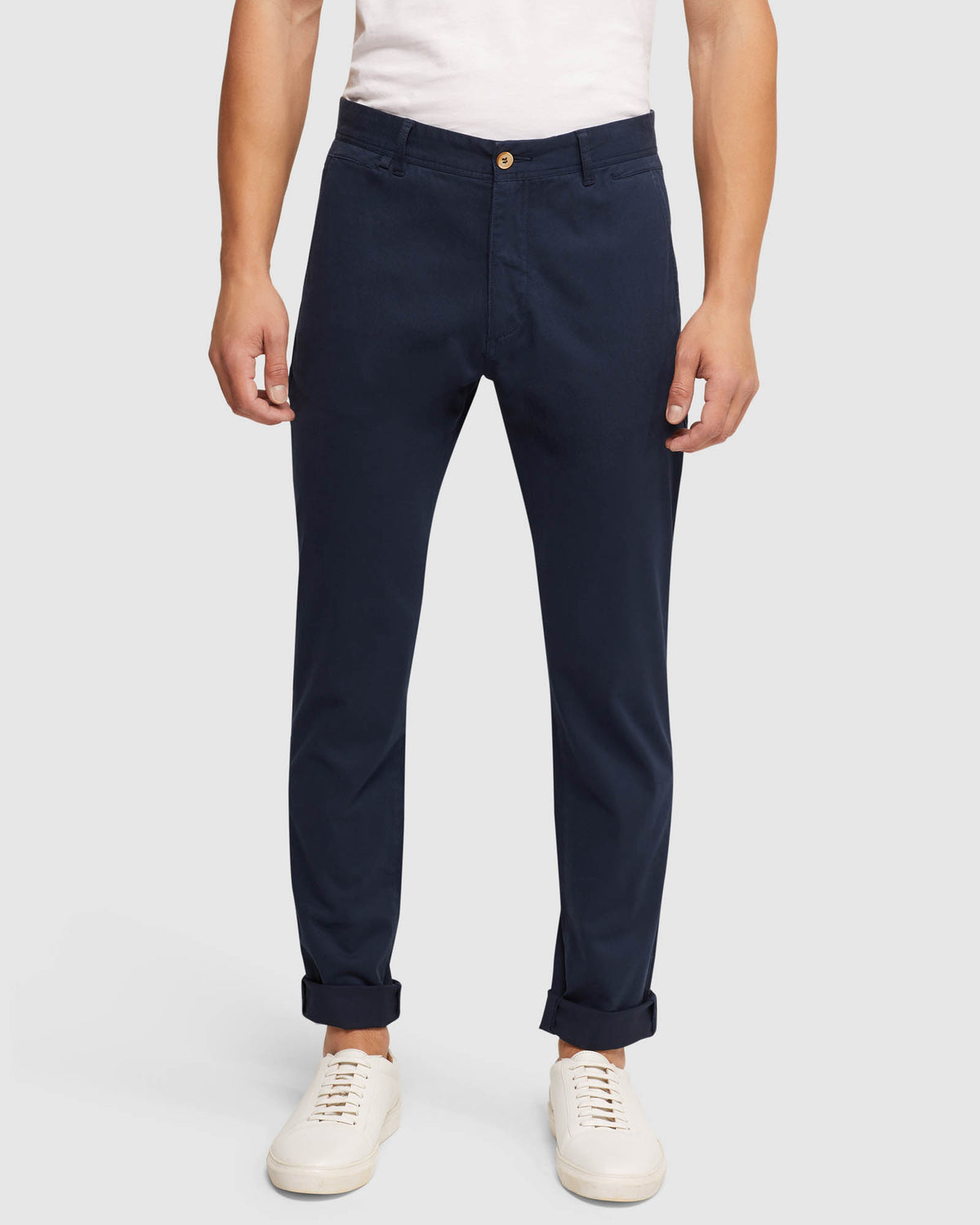 DANNY CASUAL ORGANIC COTTON CHINOS MENS TROUSERS