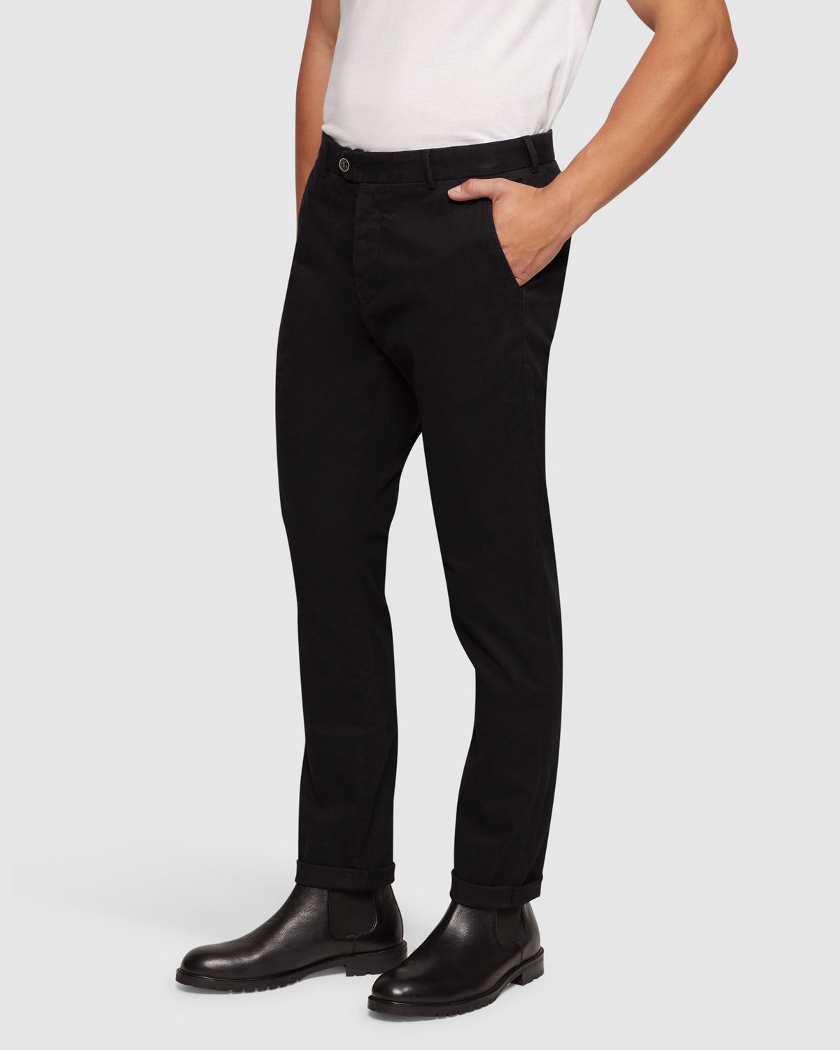 LUKA STRETCH CASUAL PANTS MENS TROUSERS