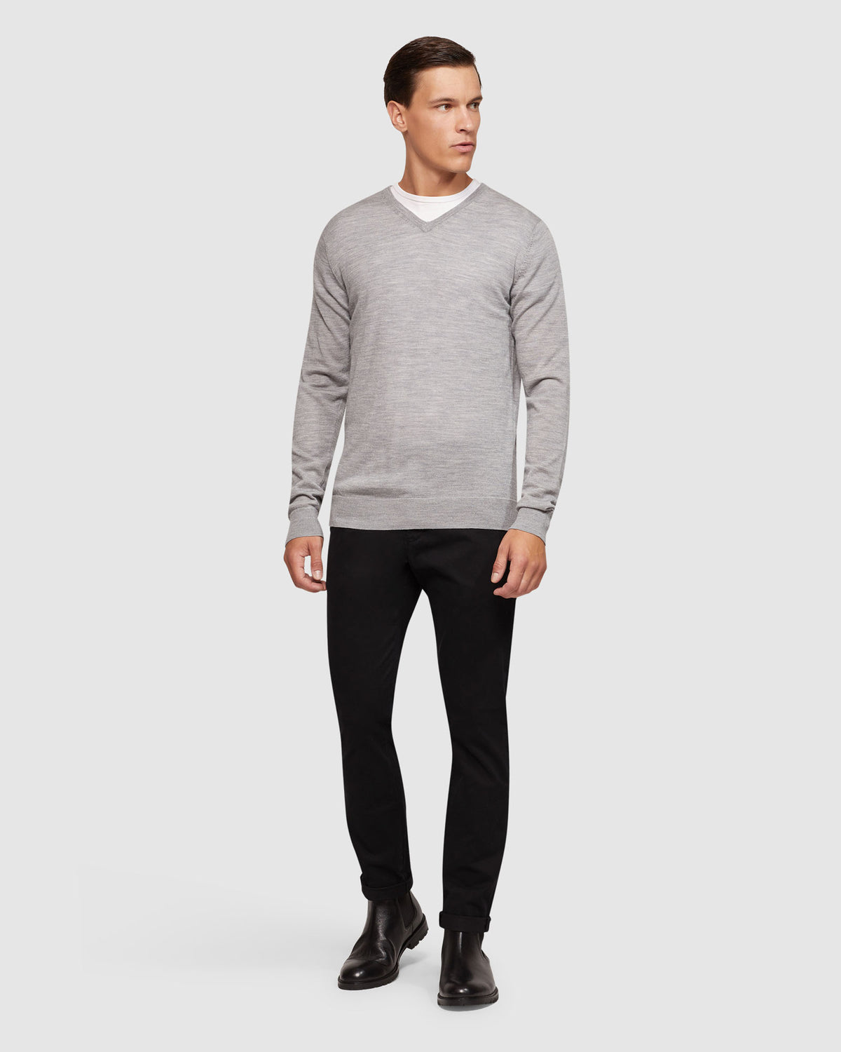 LUKA STRETCH CASUAL PANTS MENS TROUSERS