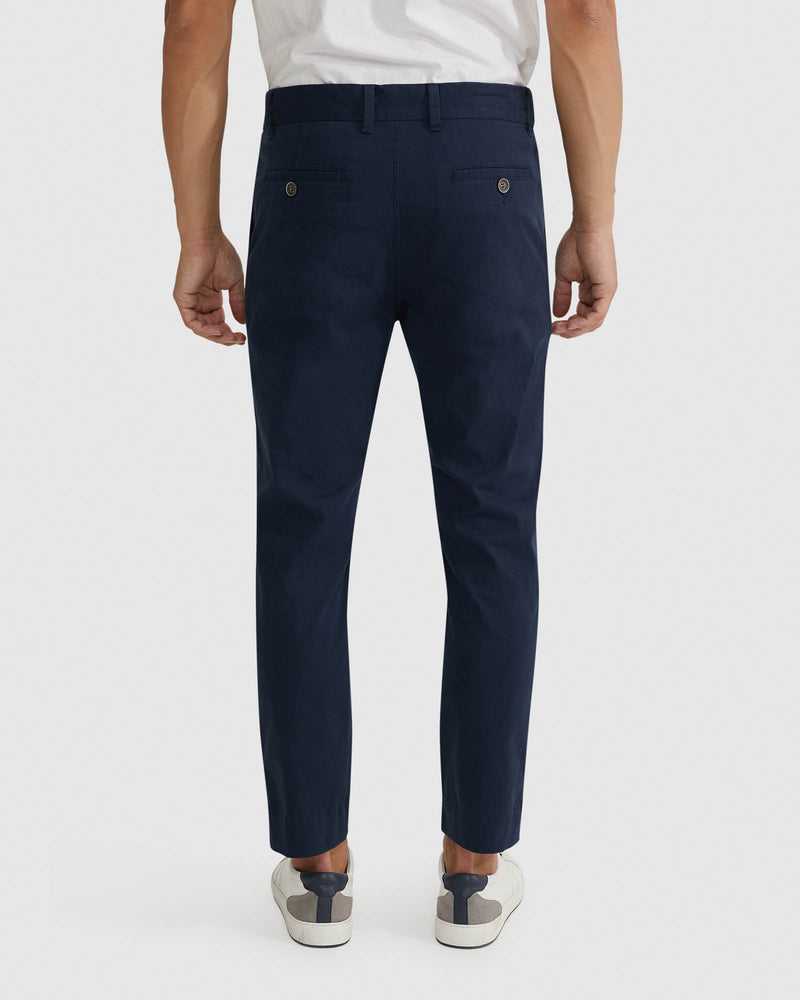 RYAN FOLDED CUFF CASUAL CHINOS MENS TROUSERS