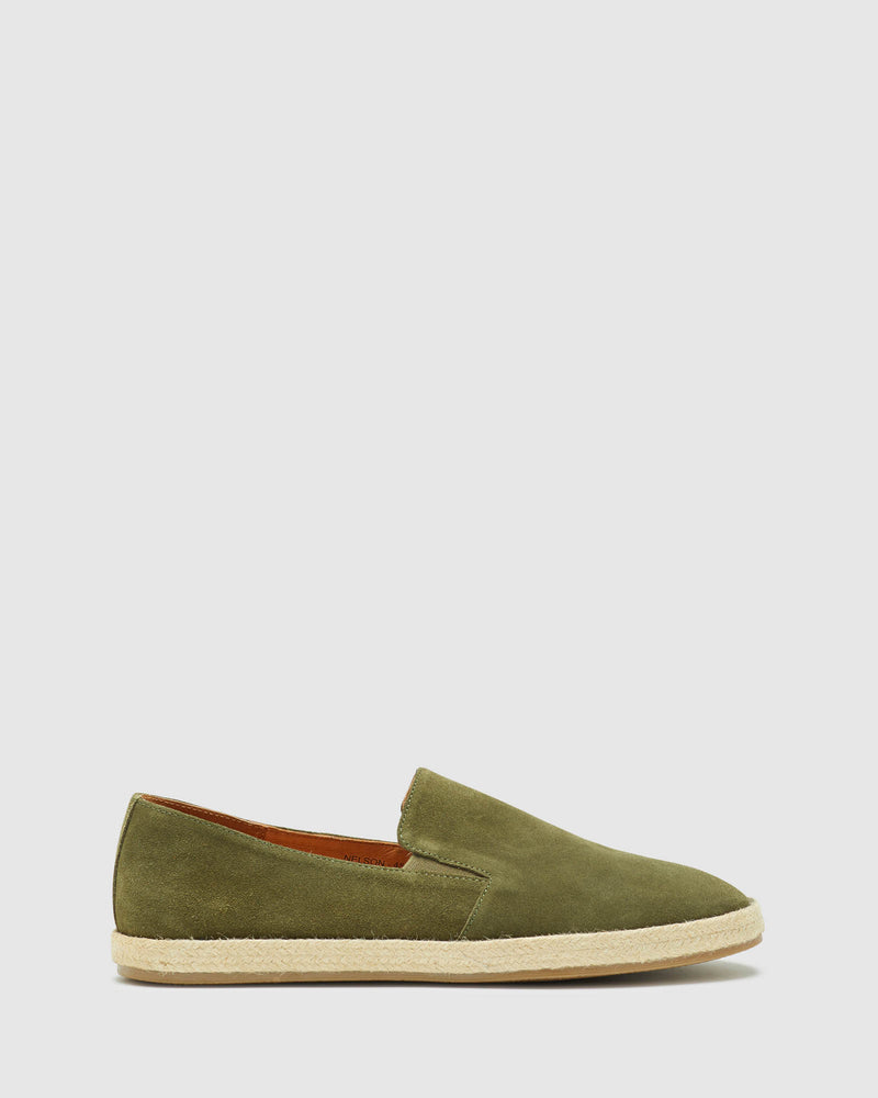 NELSON SUEDE ESPADRILLE SHOE