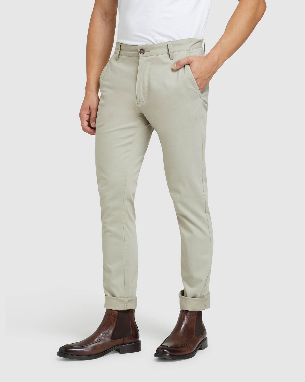 STRETCH SKINNY FIT CHINOS