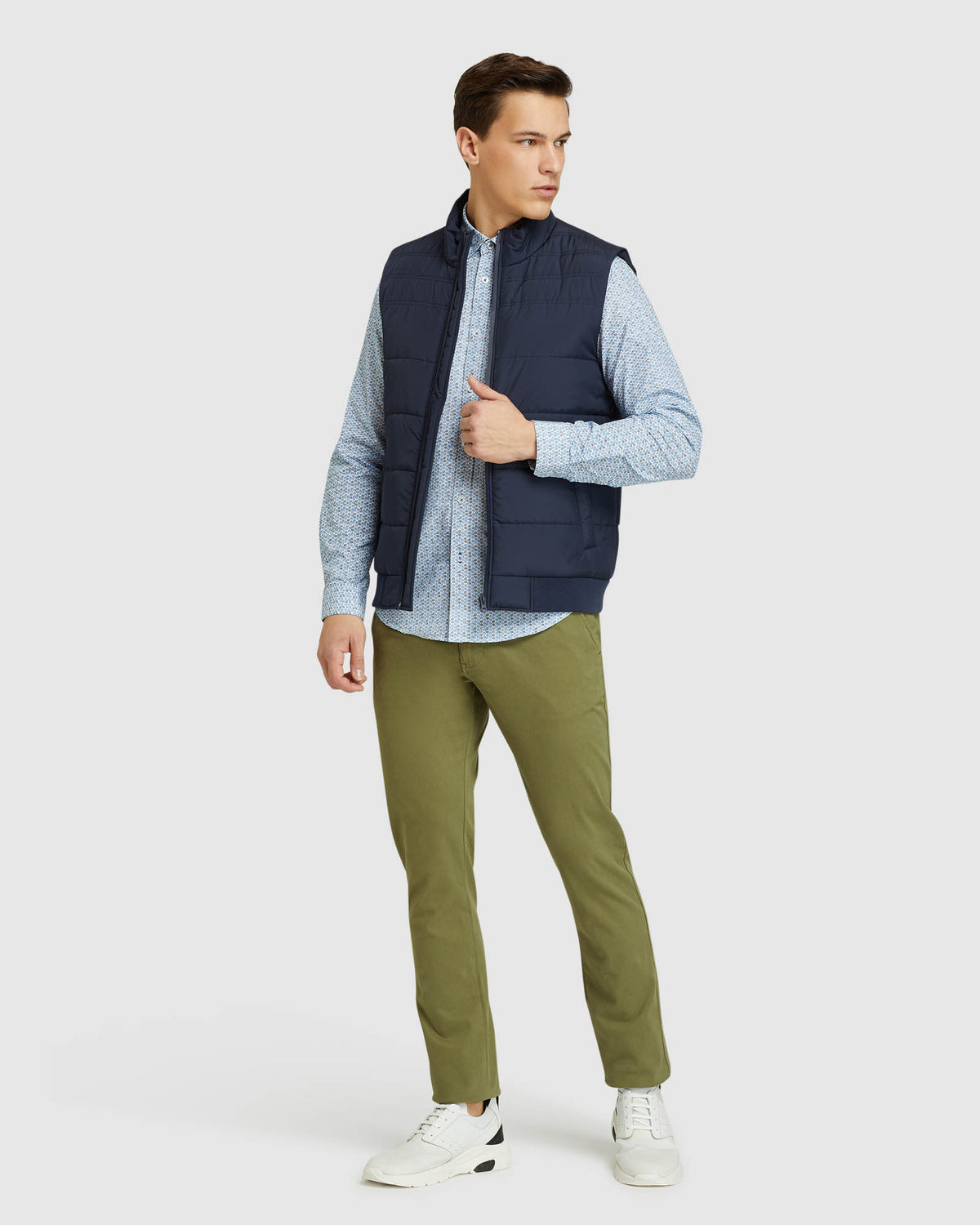 STRETCH SKINNY ORGANIC COTTON CHINOS