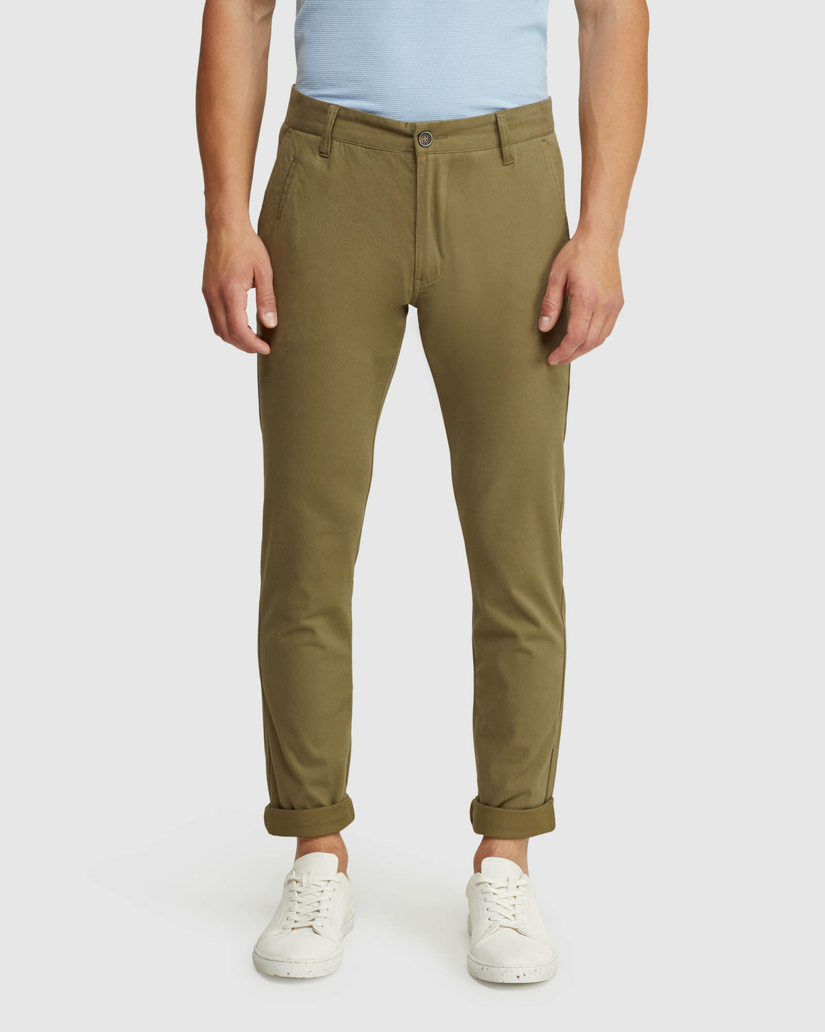 STRETCH SKINNY ORGANIC COTTON CHINOS