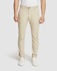 STRETCH SKINNY ORGANIC COTTON CHINOS