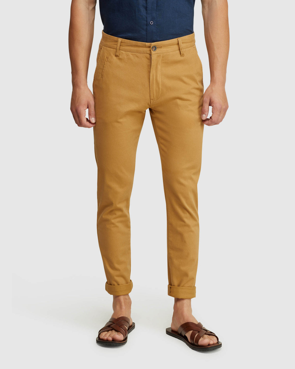 STRETCH SKINNY ORGANIC COTTON CHINOS