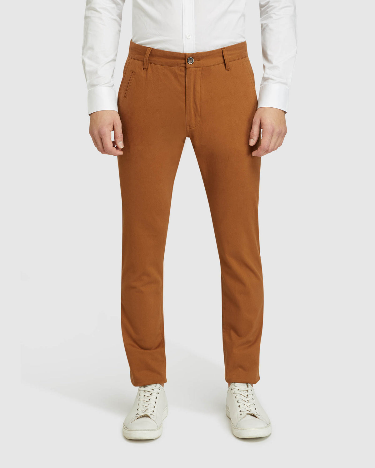 STRETCH SKINNY ORGANIC COTTON CHINOS