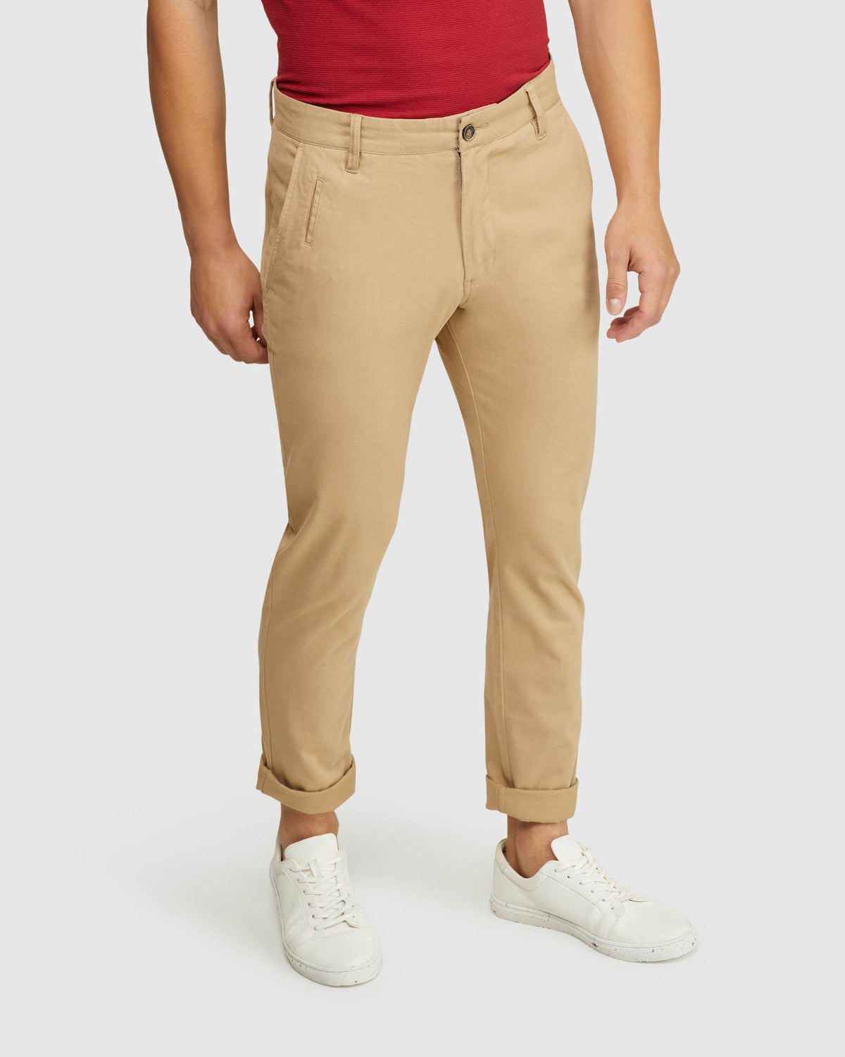 STRETCH SKINNY ORGANIC COTTON CHINOS