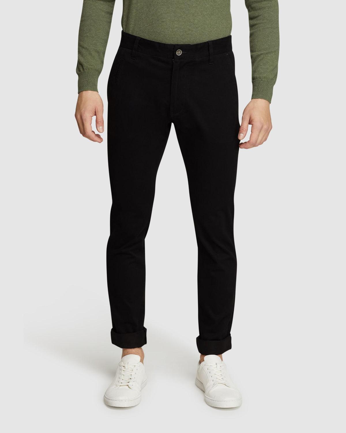 STRETCH SKINNY ORGANIC COTTON CHINOS
