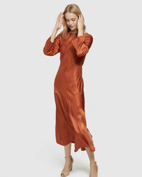 CAMILLE BIAS MIDI DRESS - AVAILABLE ~ 17 May, 2022 WOMENS DRESSES