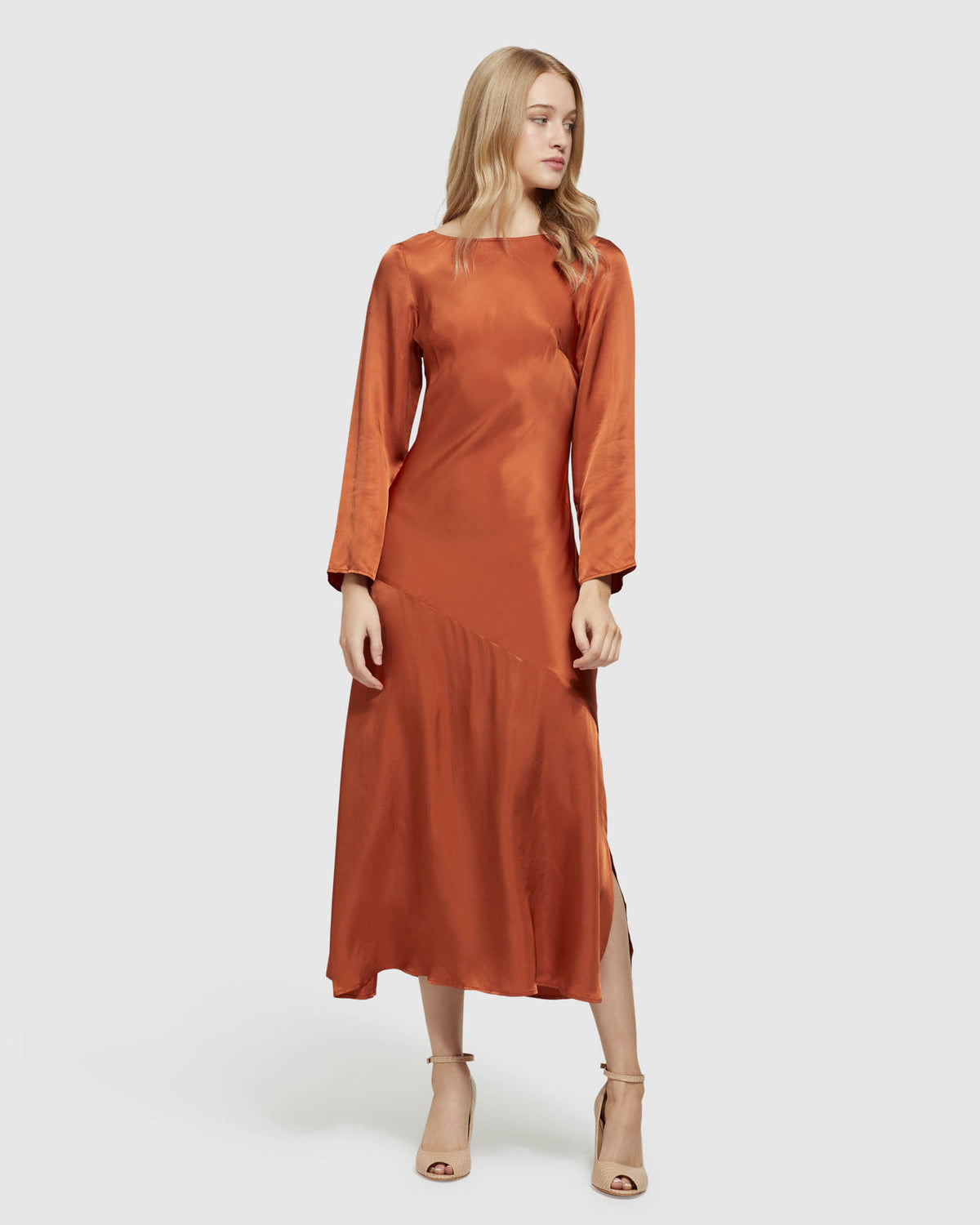 CAMILLE BIAS MIDI DRESS - AVAILABLE ~ 17 May, 2022 WOMENS DRESSES