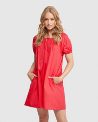 SOPHIE BABYDOLL COTTON DRESS WOMENS DRESSES