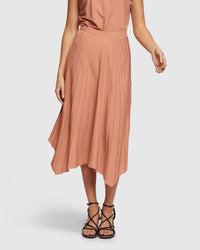 ECLAND PLEATED SKIRT WOMENS SKIRTS