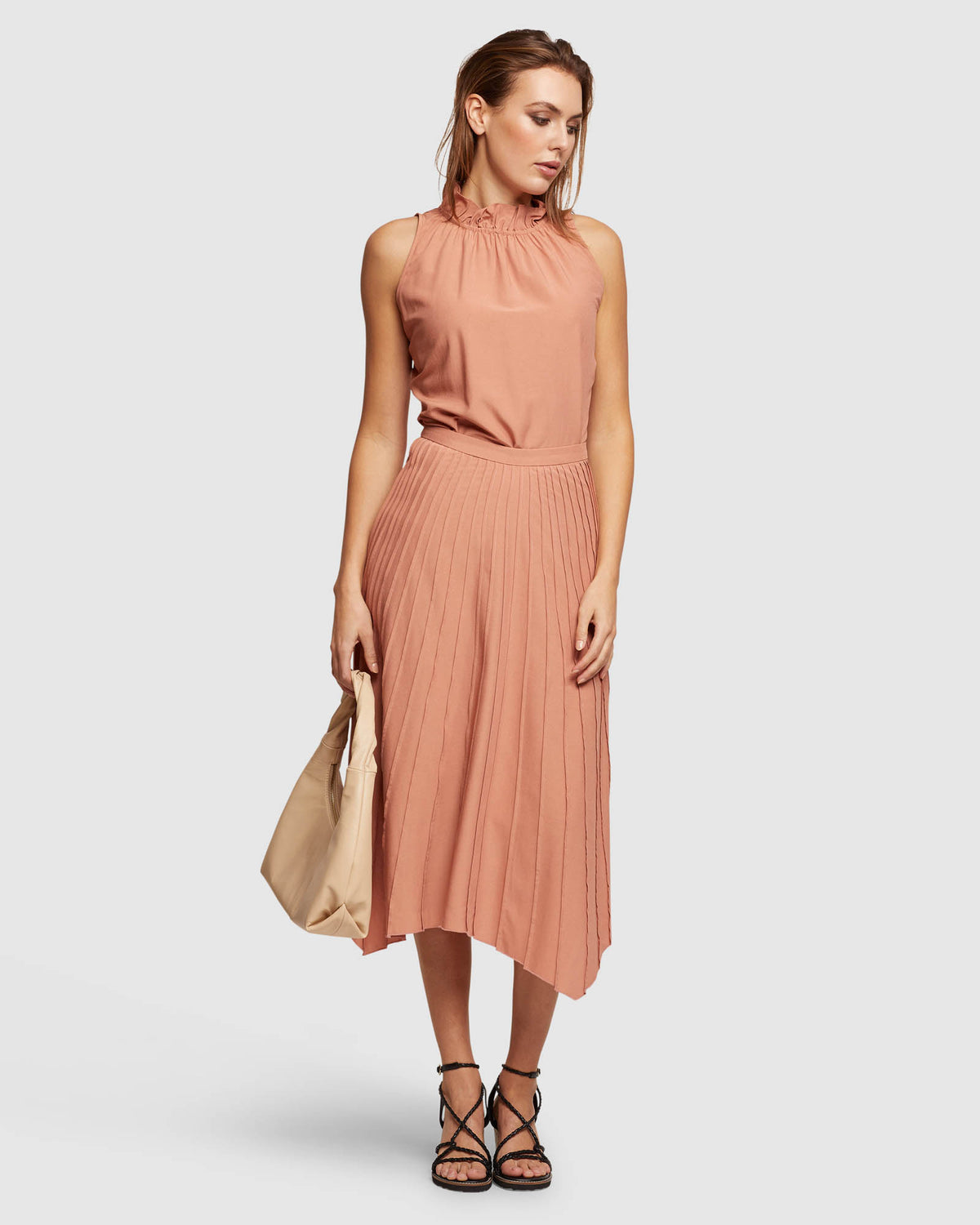 ECLAND PLEATED SKIRT WOMENS SKIRTS