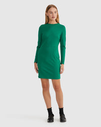 TELULA PONTI DRESS WOMENS DRESSES
