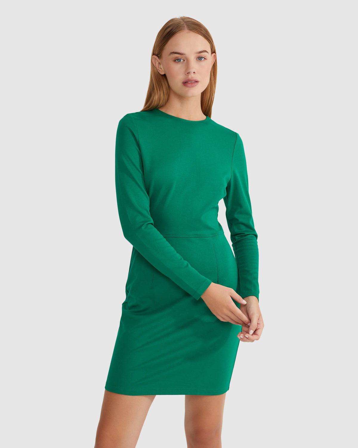 TELULA PONTI DRESS WOMENS DRESSES