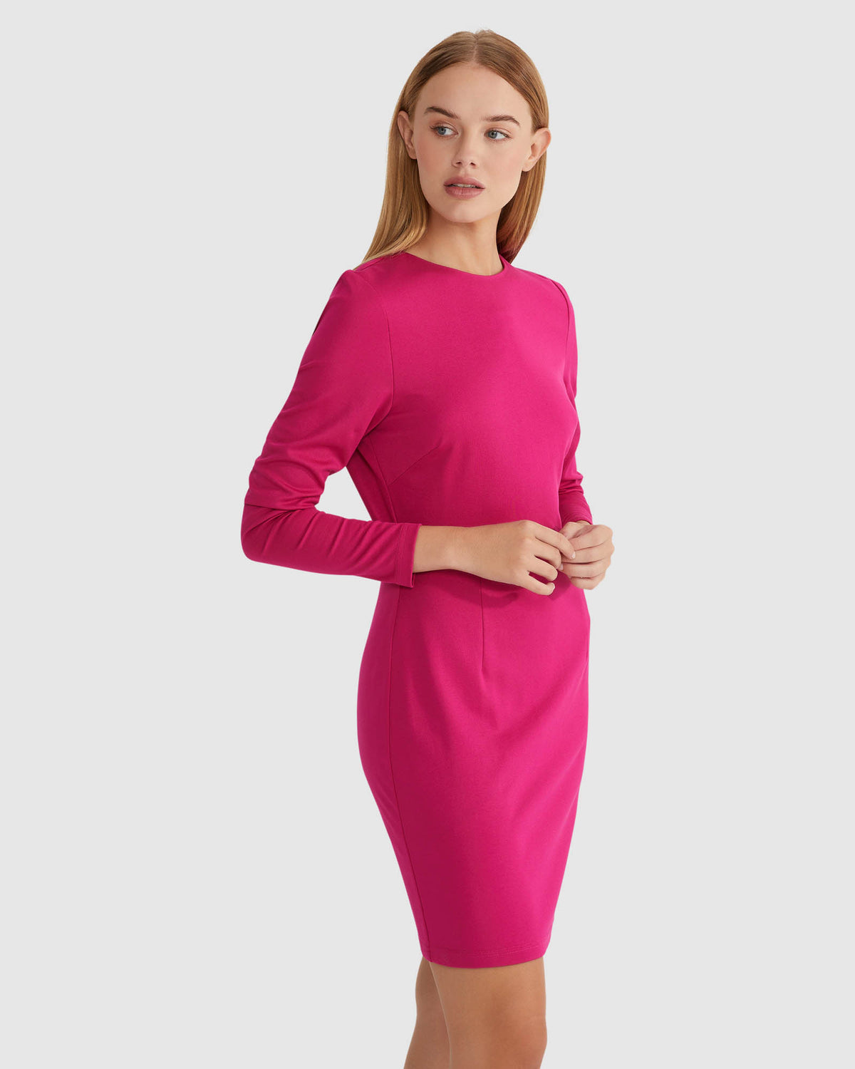 TELULA PONTI DRESS WOMENS DRESSES