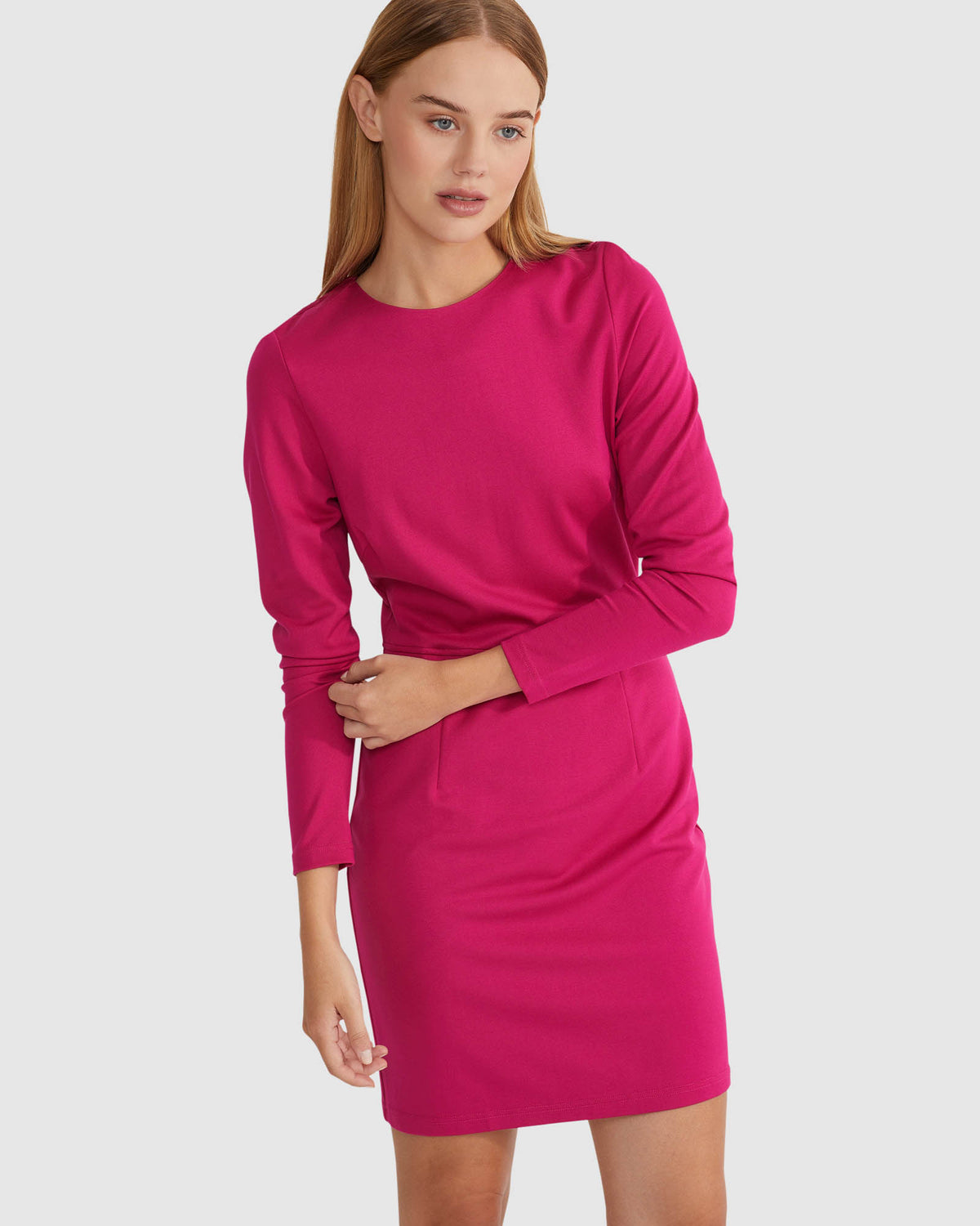 TELULA PONTI DRESS WOMENS DRESSES