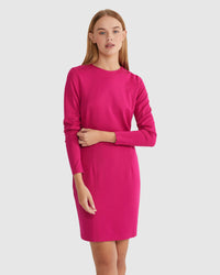 TELULA PONTI DRESS WOMENS DRESSES