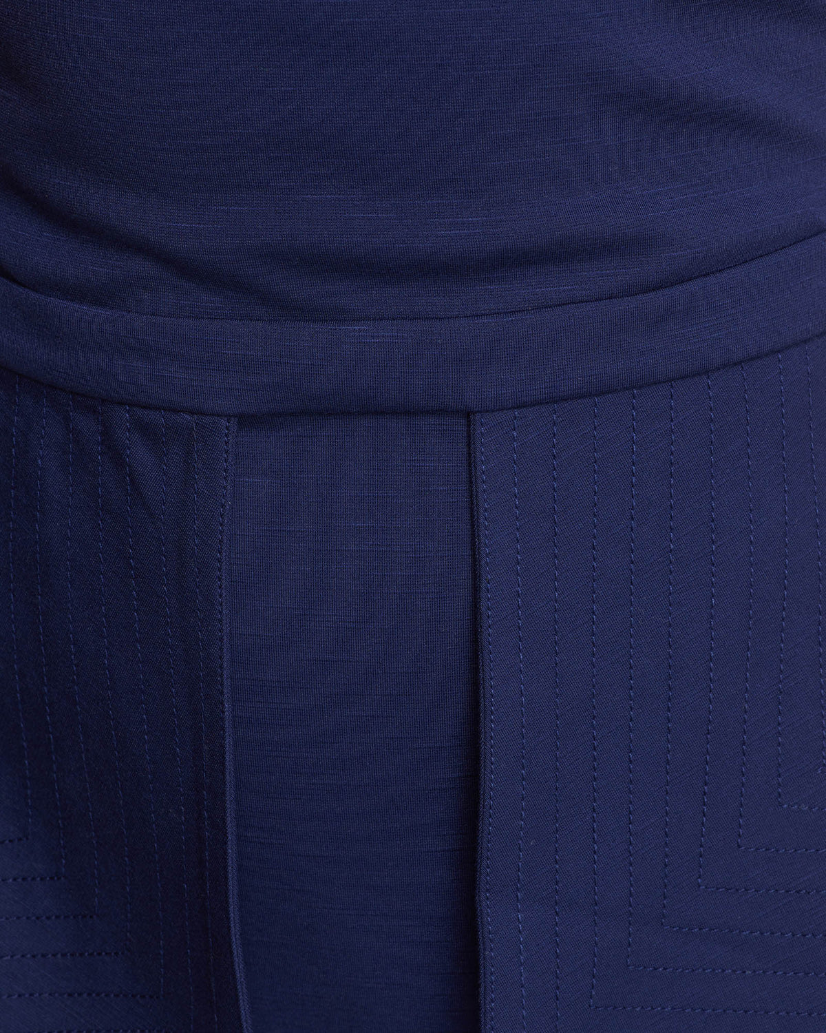 VERA PONTI PEPLUM MINI DRESS