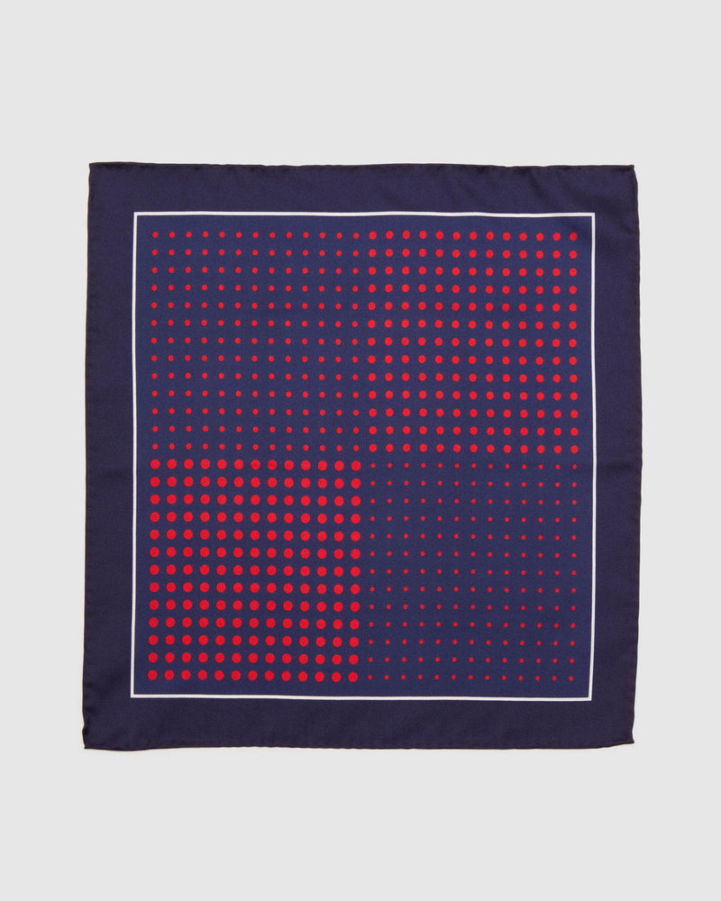 SPOTS SILK POCKET SQUARE MENS ACCESSORIES