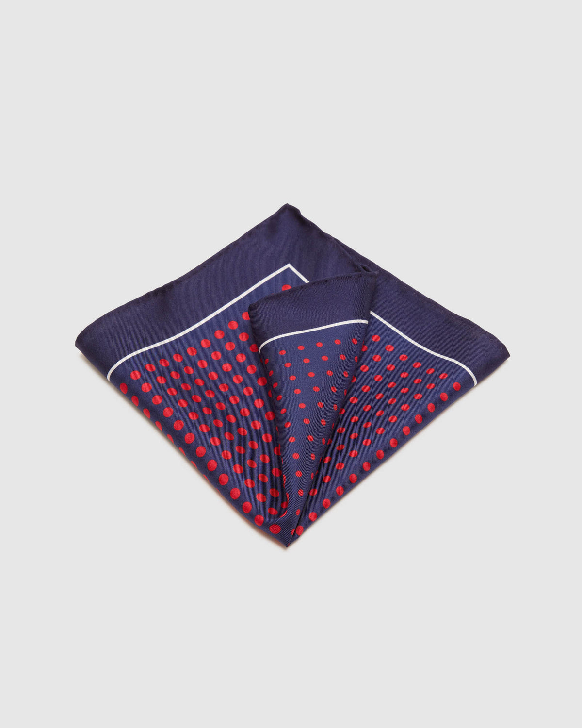 SPOTS SILK POCKET SQUARE MENS ACCESSORIES