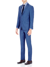 HOPKINS WOOL SUIT JACKET BLUE