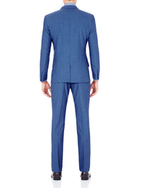 HOPKINS WOOL SUIT JACKET BLUE